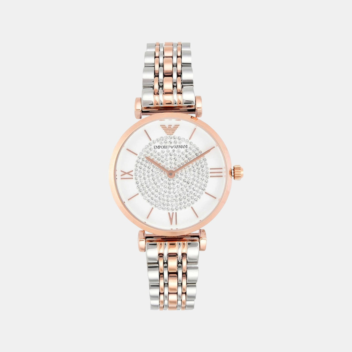 Emporio Armani Round White Analog watch