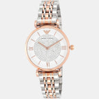 Emporio Armani Women Round White watch