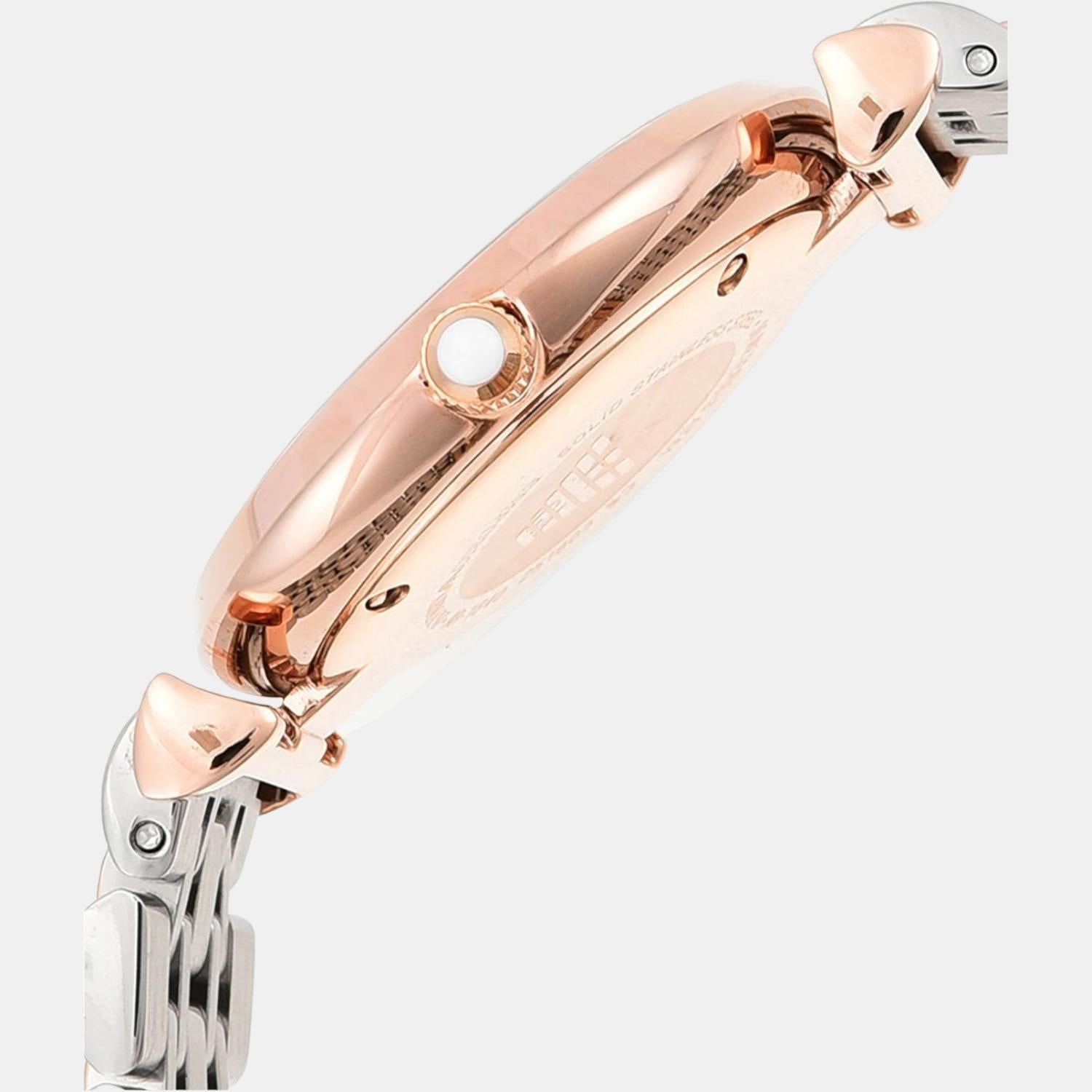 Emporio Armani Round Quartz Analog Women watch