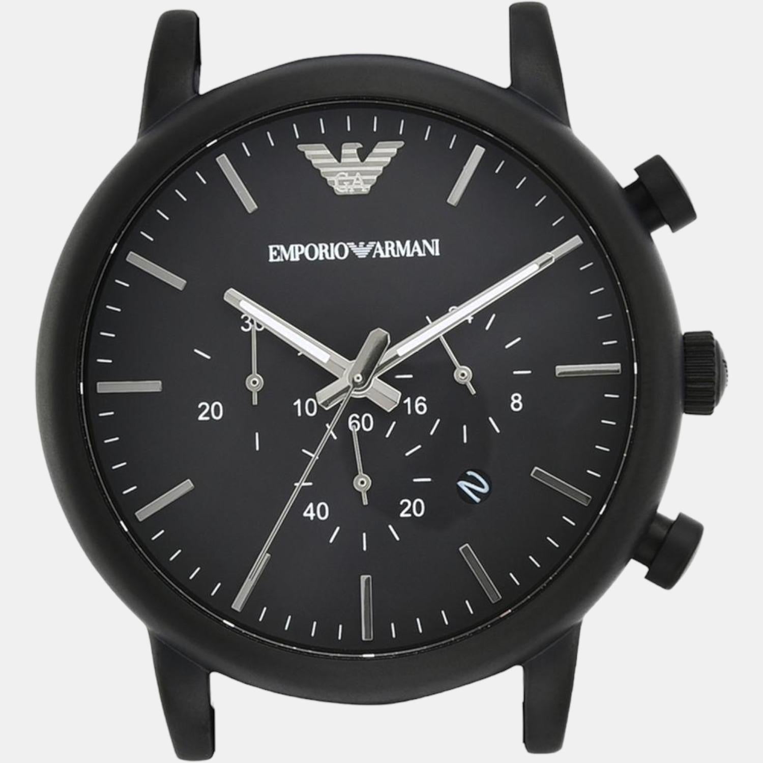 Emporio Armani 46 mm Black Quartz watch