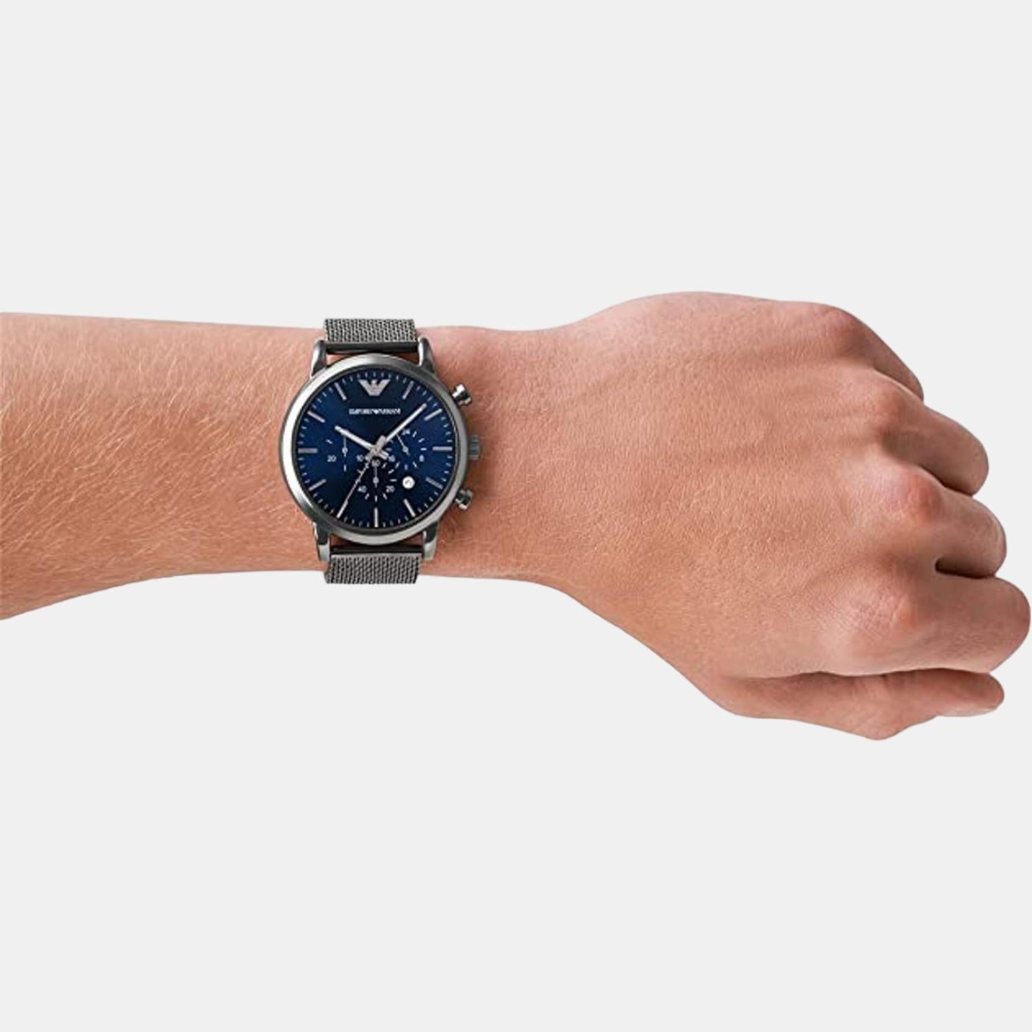 Emporio Armani 46 mm Round Quartz watch