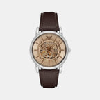 Emporio Armani Round Rose Gold Analog watch