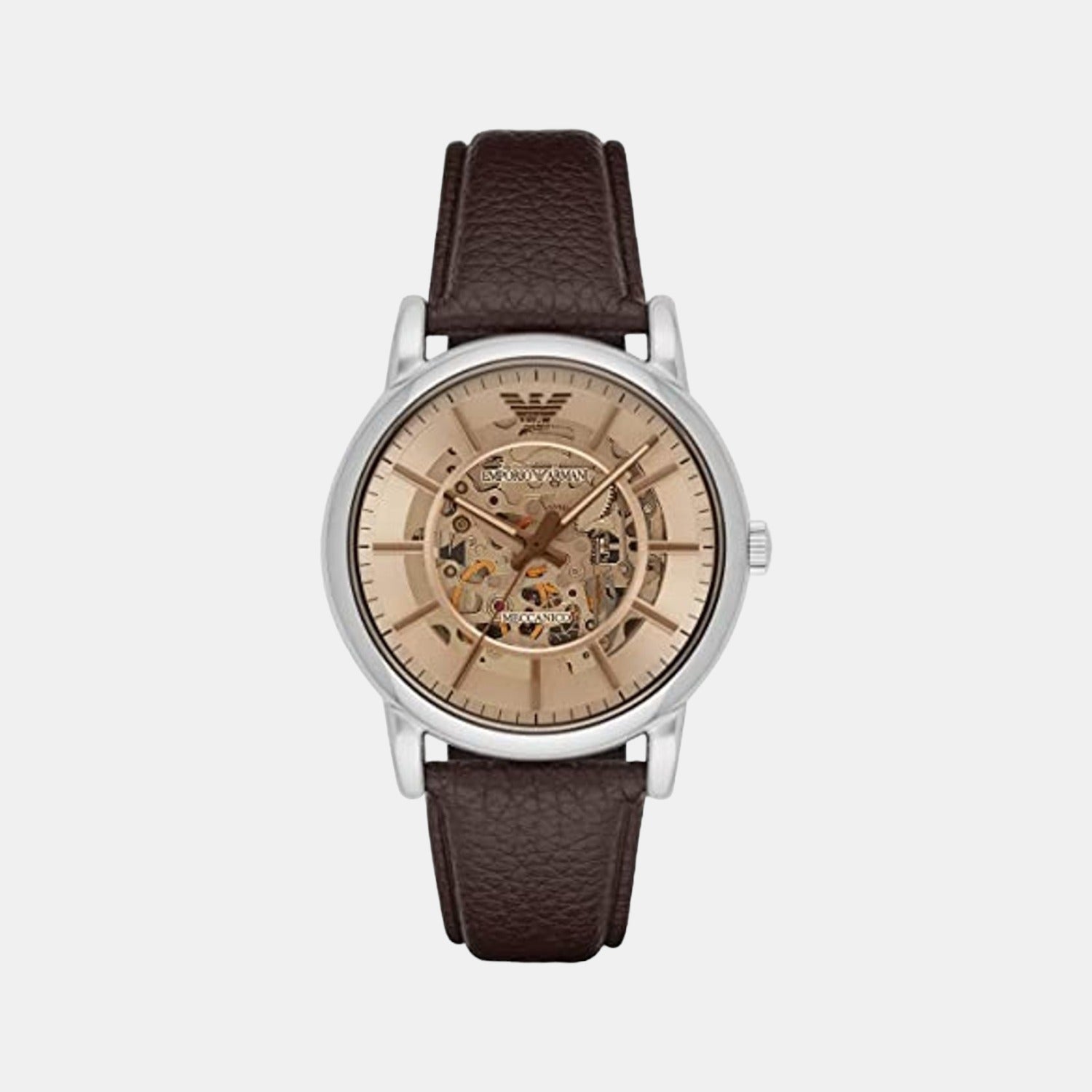 Emporio Armani Round Rose Gold Analog watch
