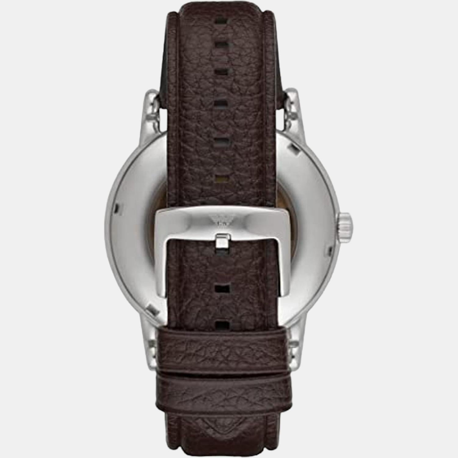 Emporio Armani Men Round Rose Gold watch