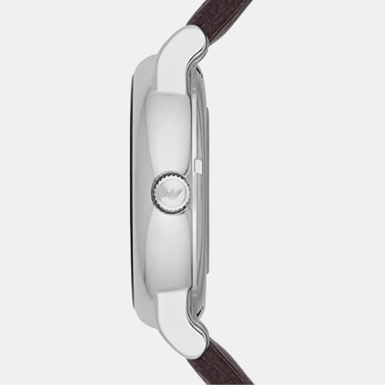 Emporio Armani Stainless Steel Round watch