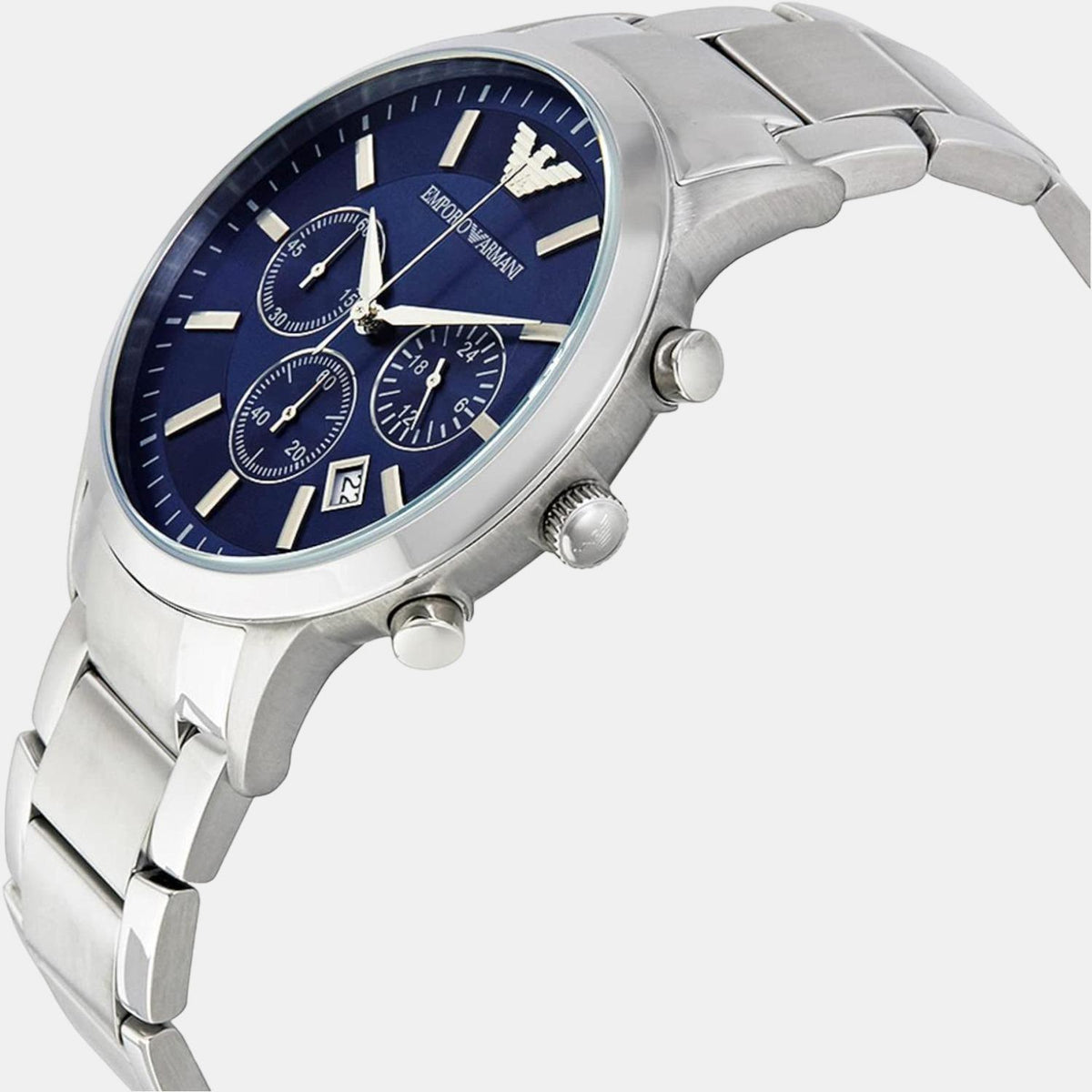 Emporio Armani Stainless Steel Round watch