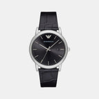 Emporio Armani Round Black Analog watch