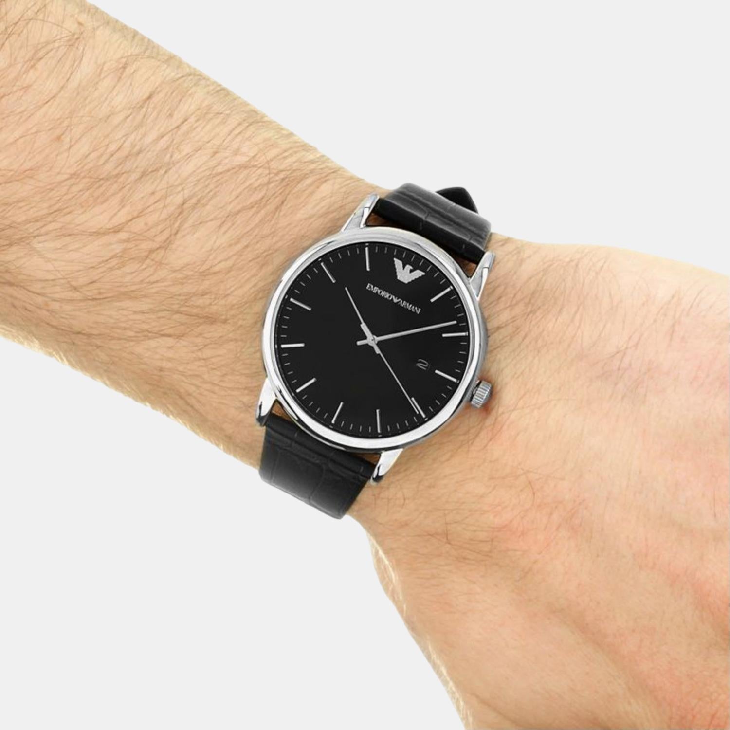 Emporio Armani 43 mm Round Quartz watch