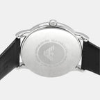 Emporio Armani Men Round Black watch