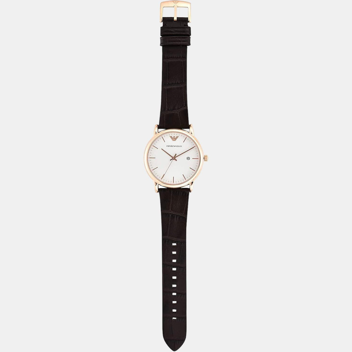Emporio Armani 43 mm Brown Quartz watch