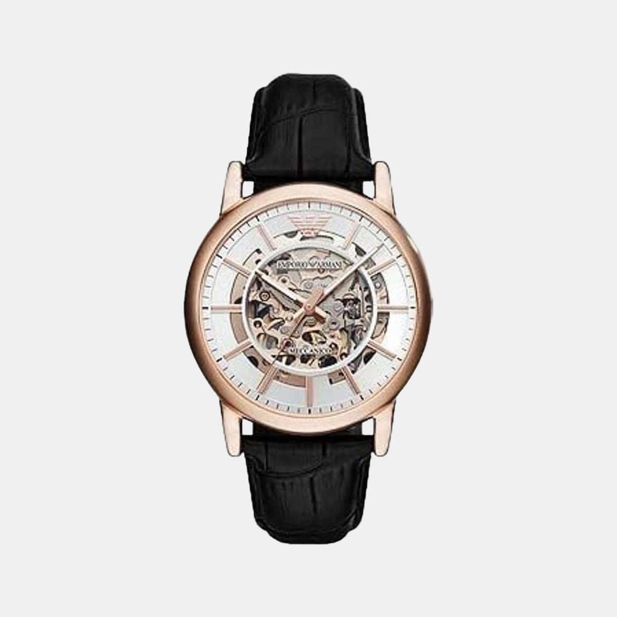 Emporio Armani Round Silver Analog watch