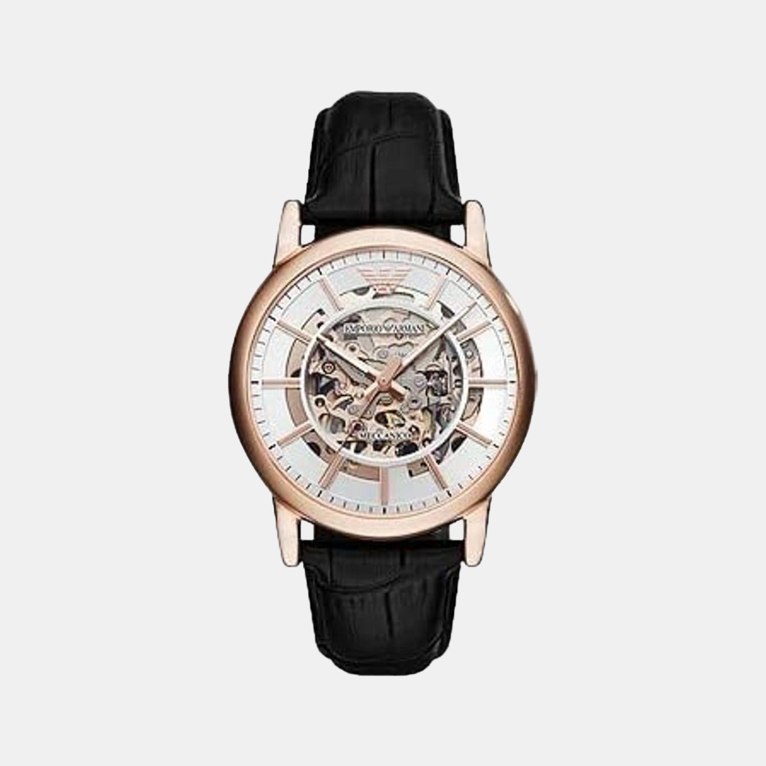 Emporio Armani Round Silver Analog watch