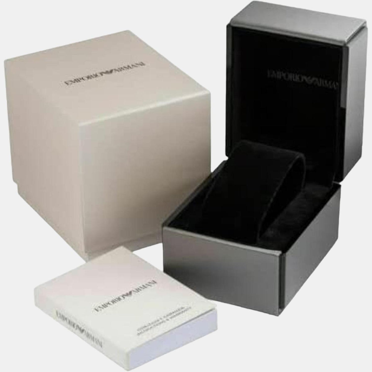 Emporio Armani Stainless Steel Round watch