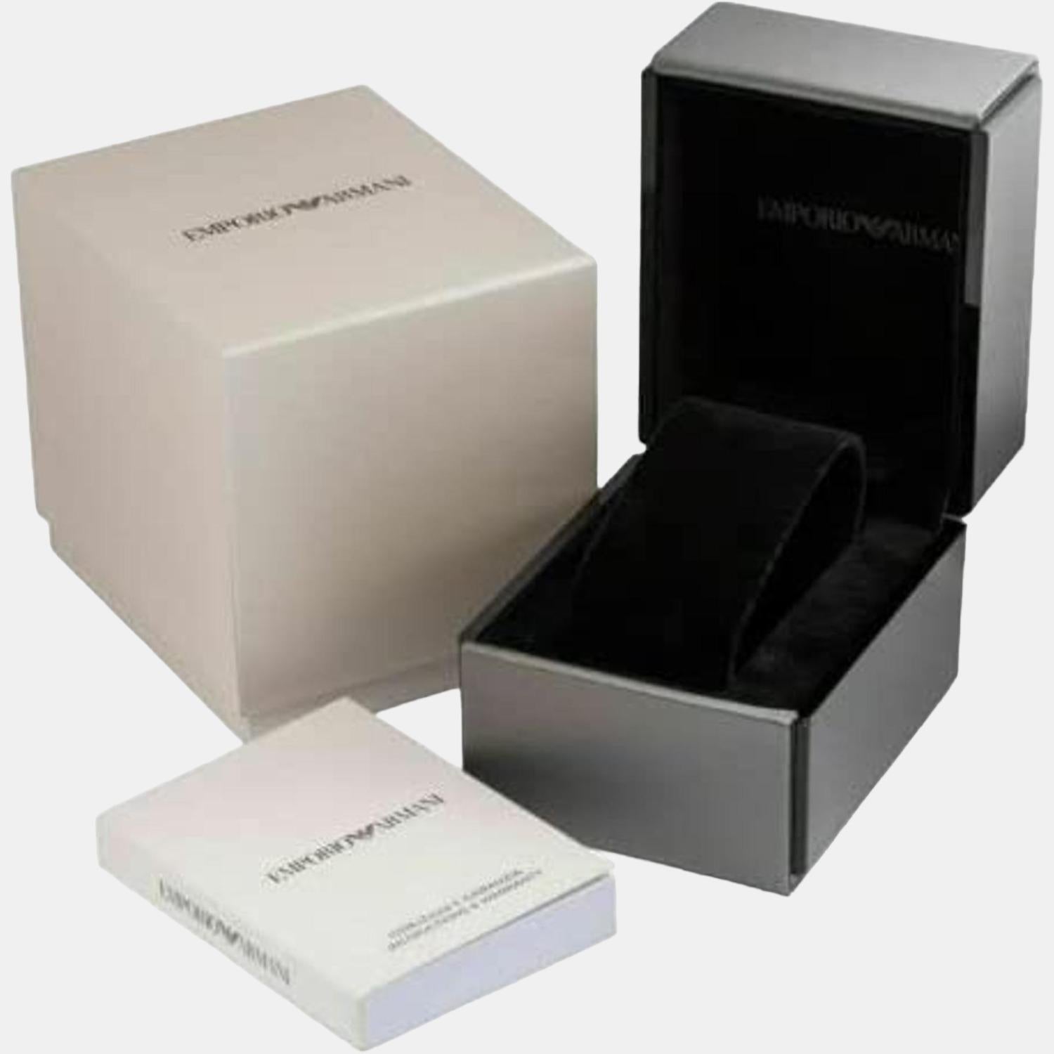 Emporio Armani Stainless Steel Round watch