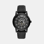 Emporio Armani Round Black Chronograph watch
