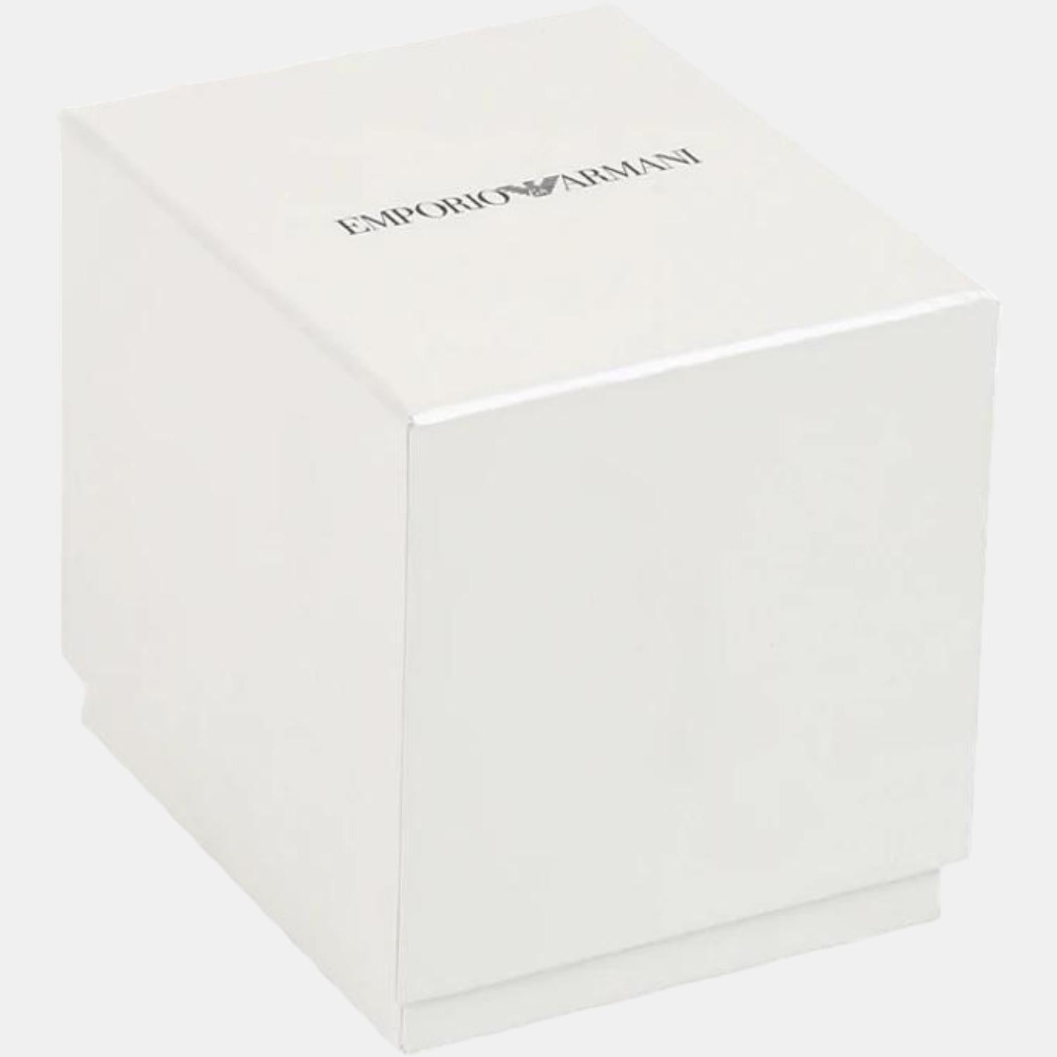 Emporio Armani Leather Black watch