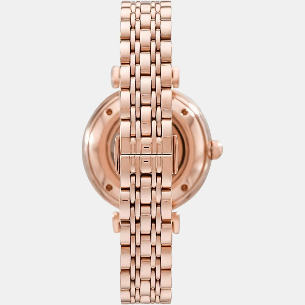 Emporio Armani Women Round Silver watch