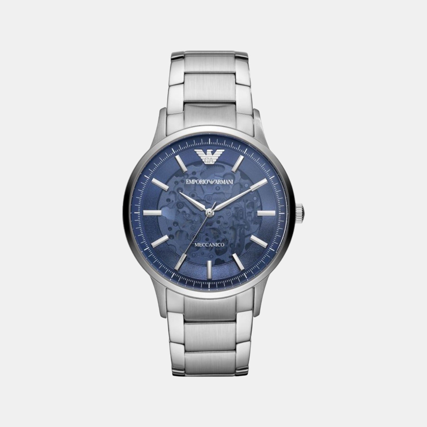 Emporio Armani Round Blue Analog watch