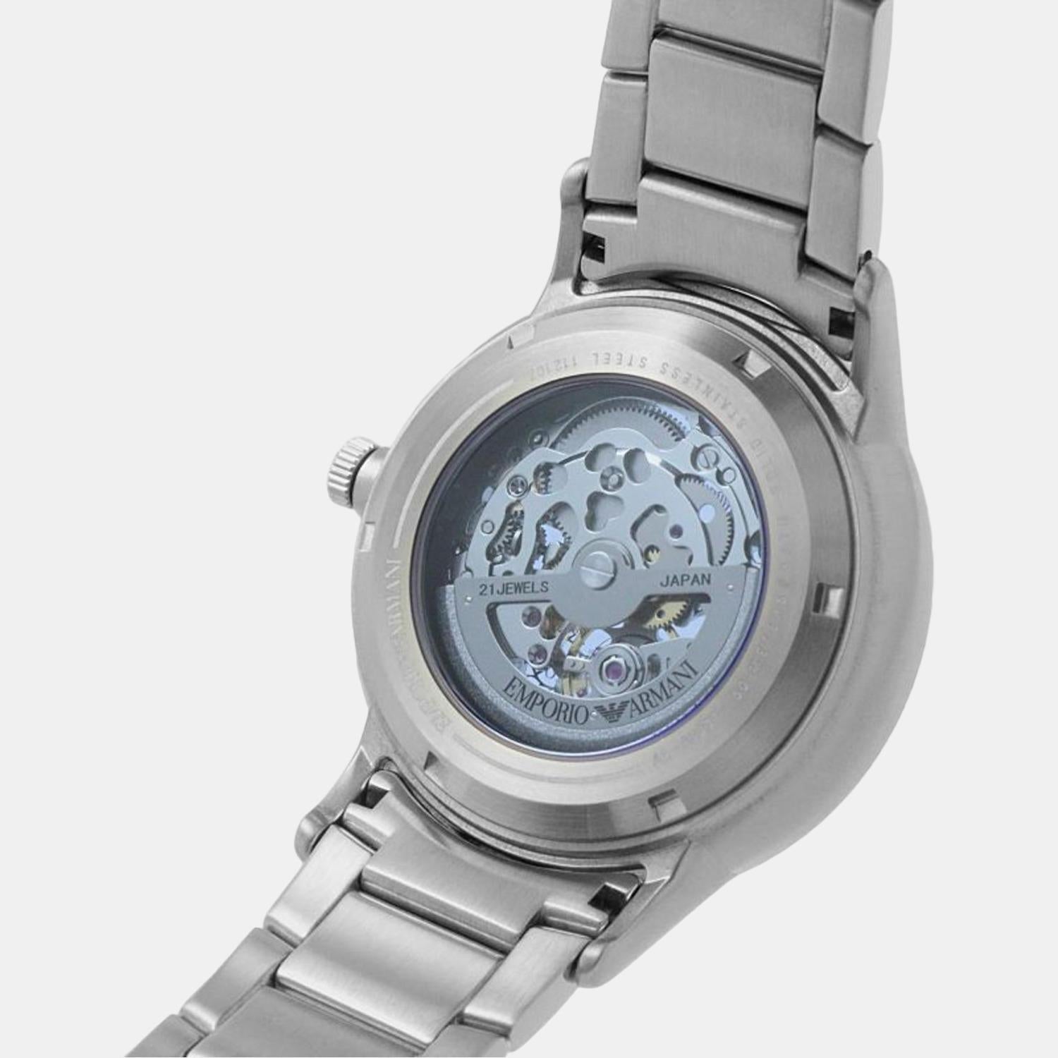 Emporio Armani Stainless Steel Blue watch