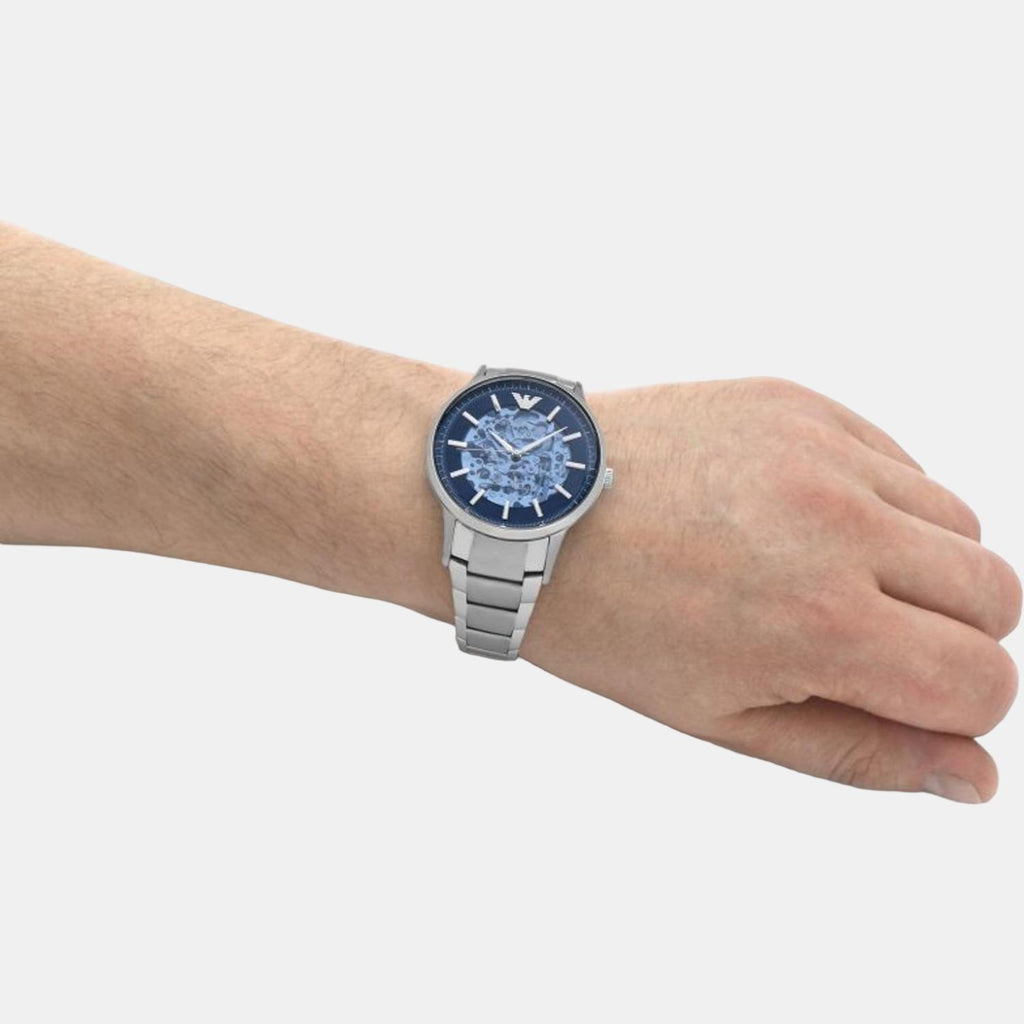 Emporio Armani 43 mm Silver Automatic watch