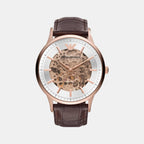 Emporio Armani Round Silver Analog watch