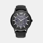 Emporio Armani Round Black Analog watch