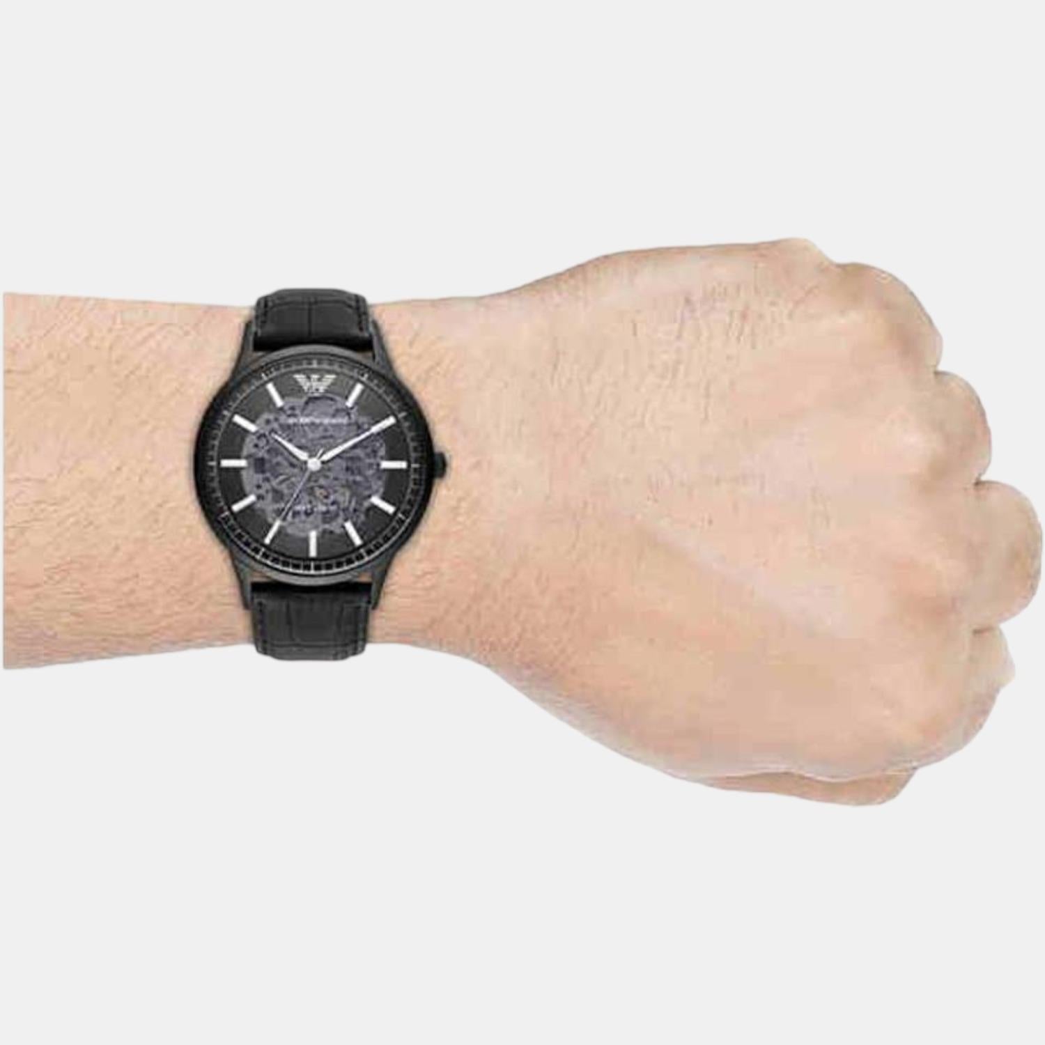 Emporio Armani Stainless Steel Round watch