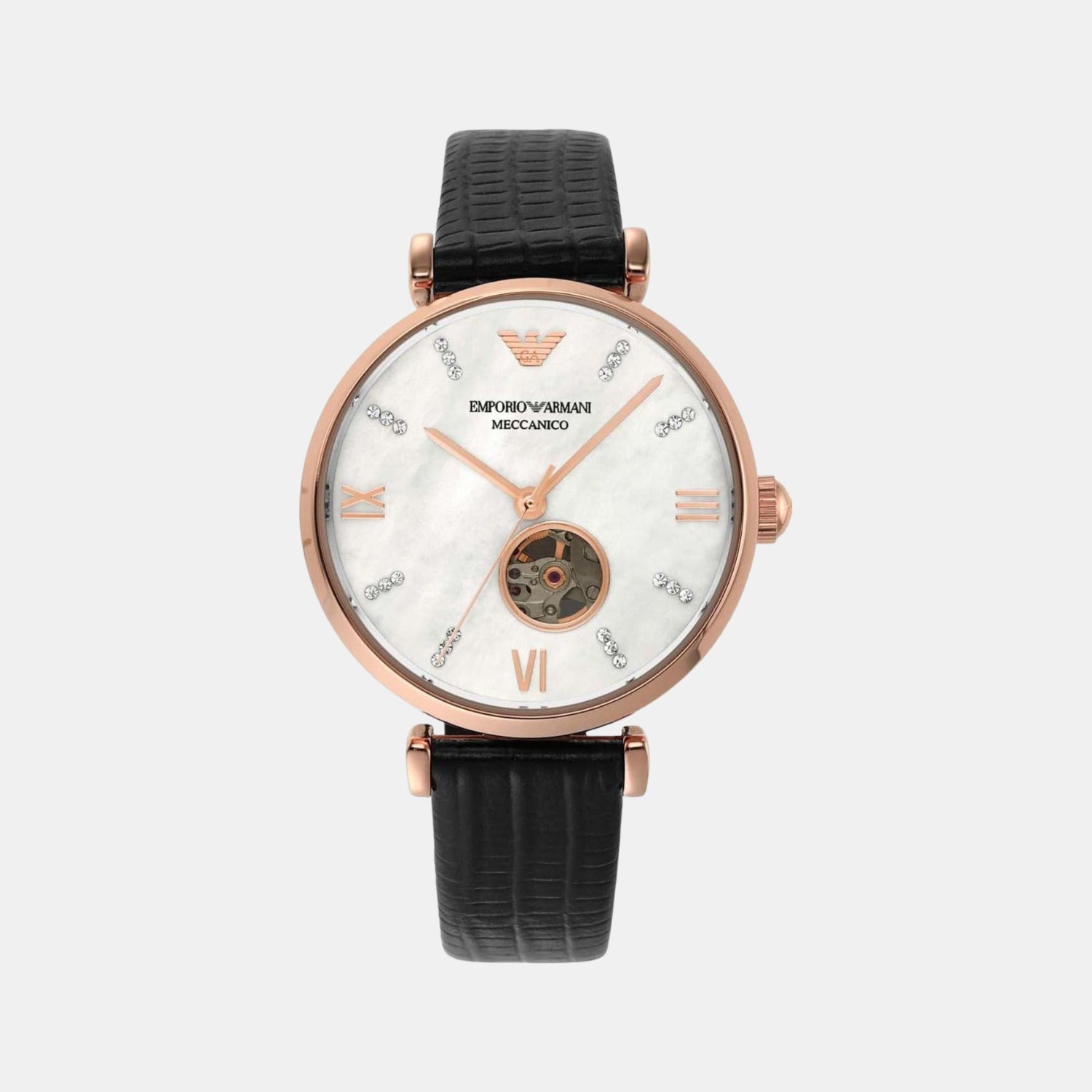 Emporio Armani Round White Analog watch