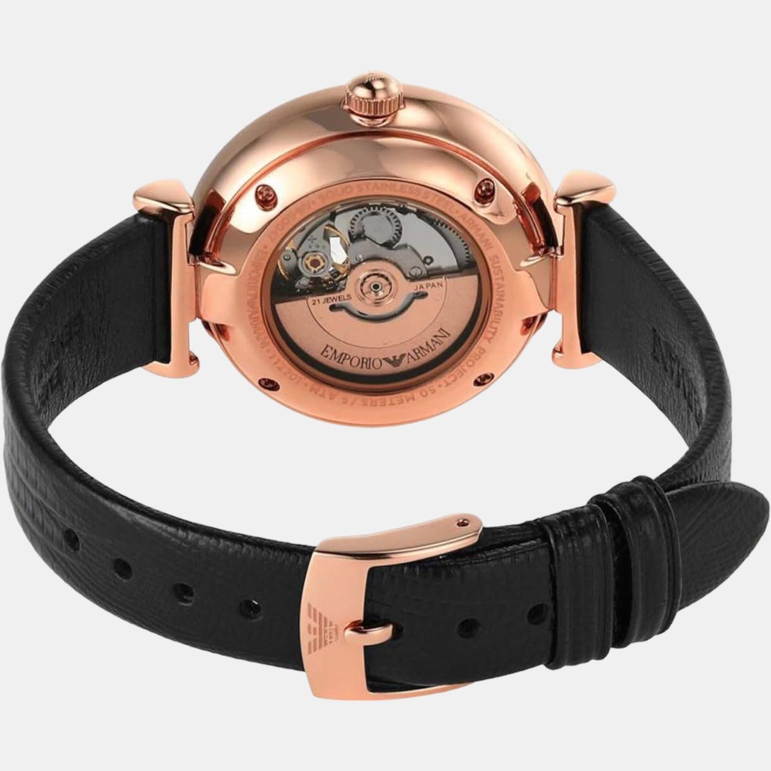 Emporio Armani 34 mm Round Automatic watch