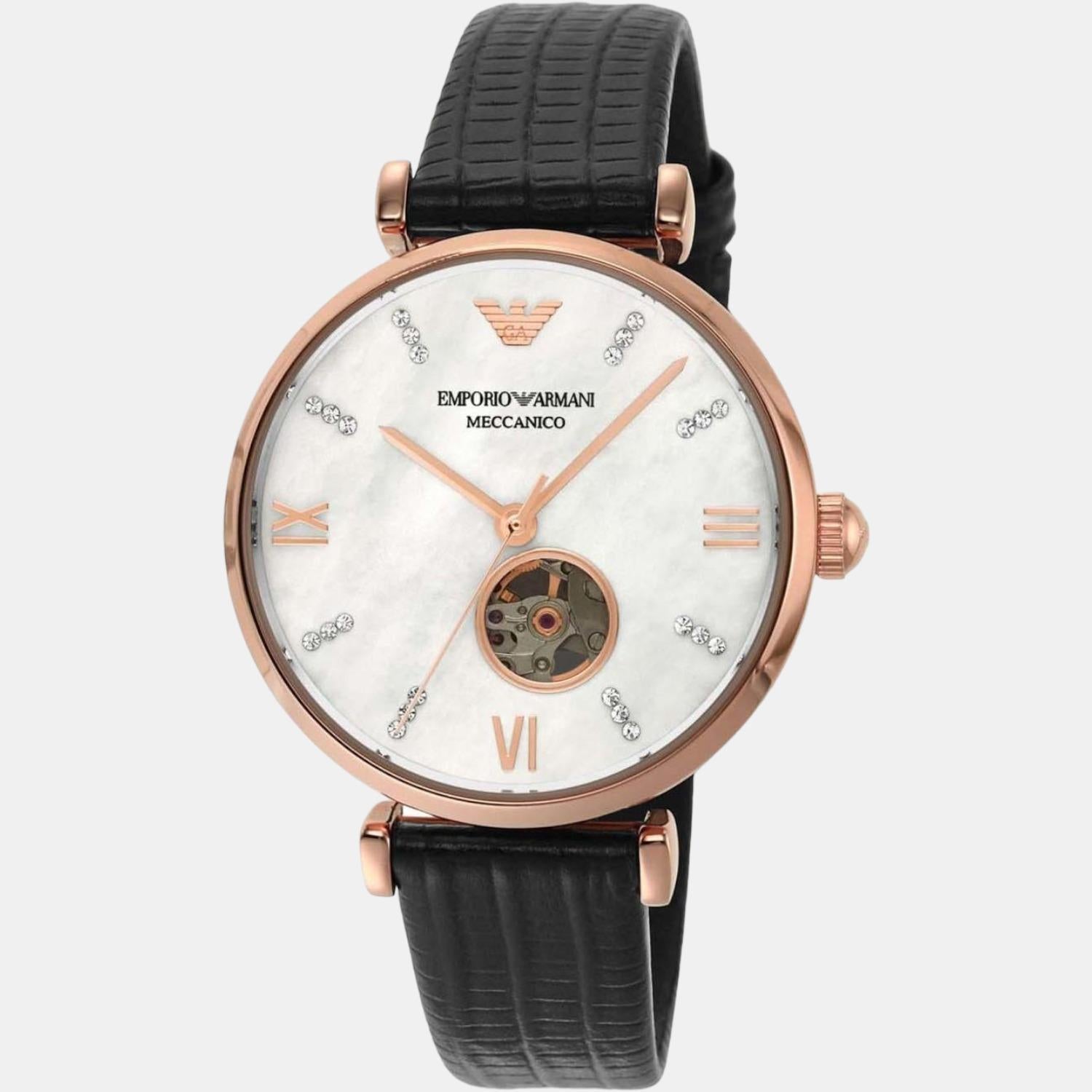 Emporio Armani Women Round White watch