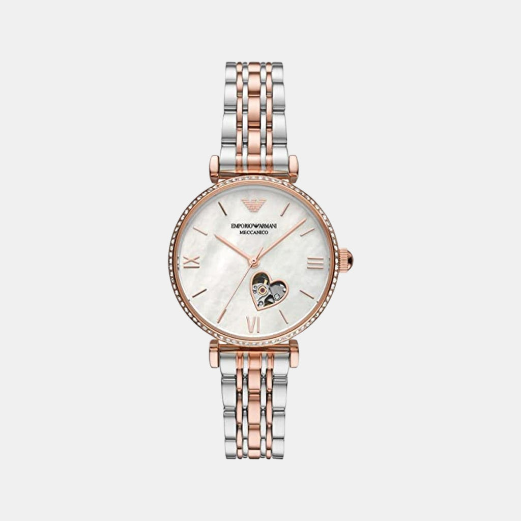 Emporio Armani Round White Analog watch