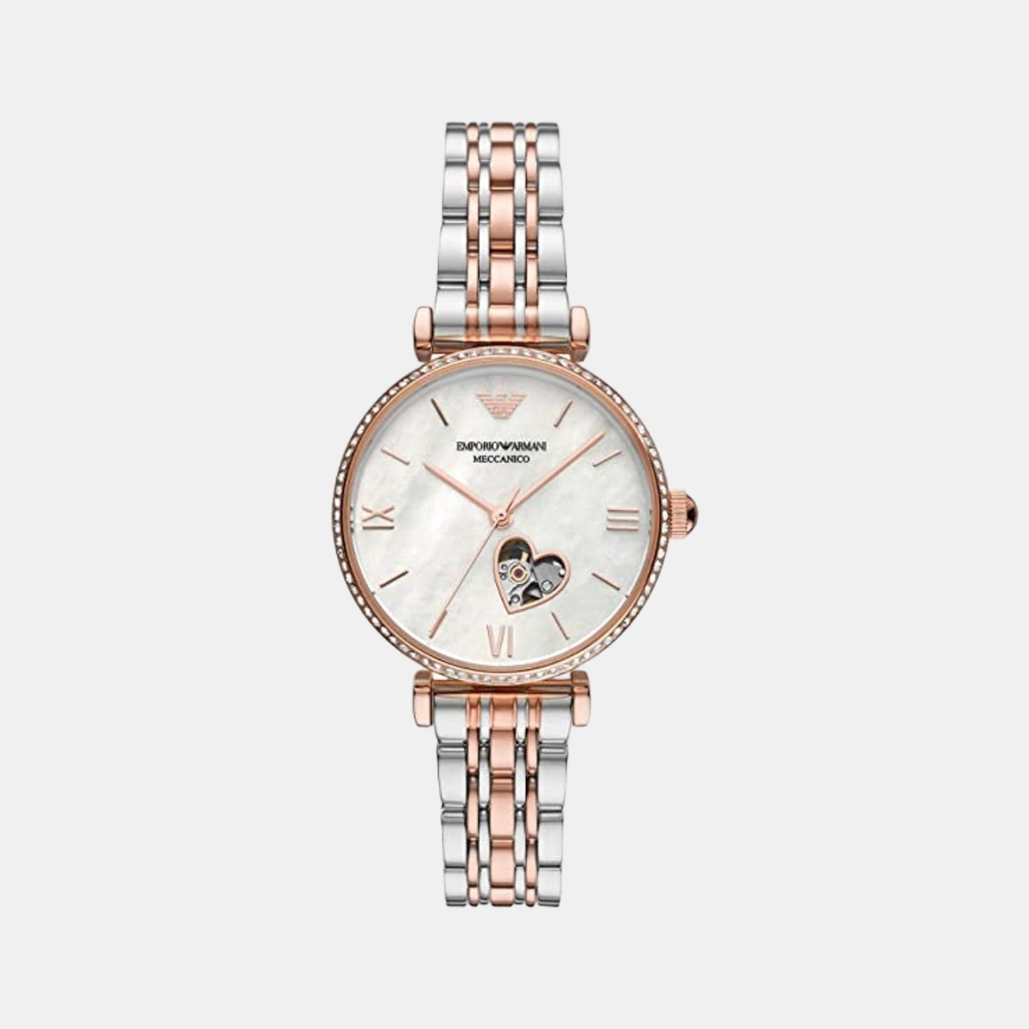 Emporio Armani Round White Analog watch