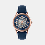 Emporio Armani Round Blue Analog watch