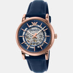 Emporio Armani Men Round Blue watch