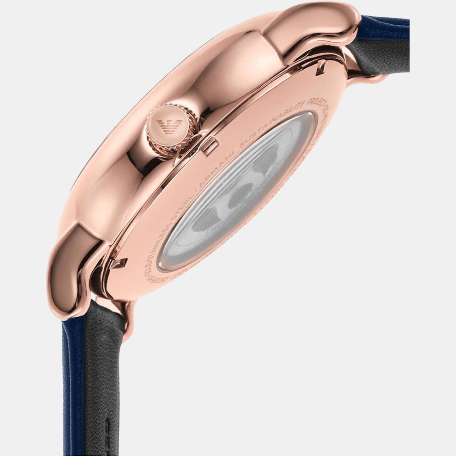 Emporio Armani 43 mm Blue Automatic watch