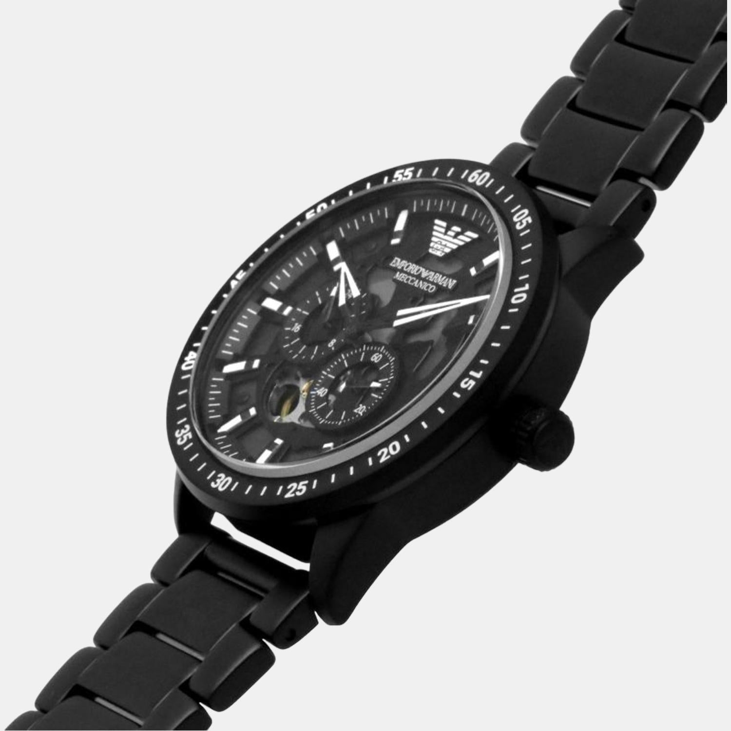 Emporio Armani Stainless Steel Black watch