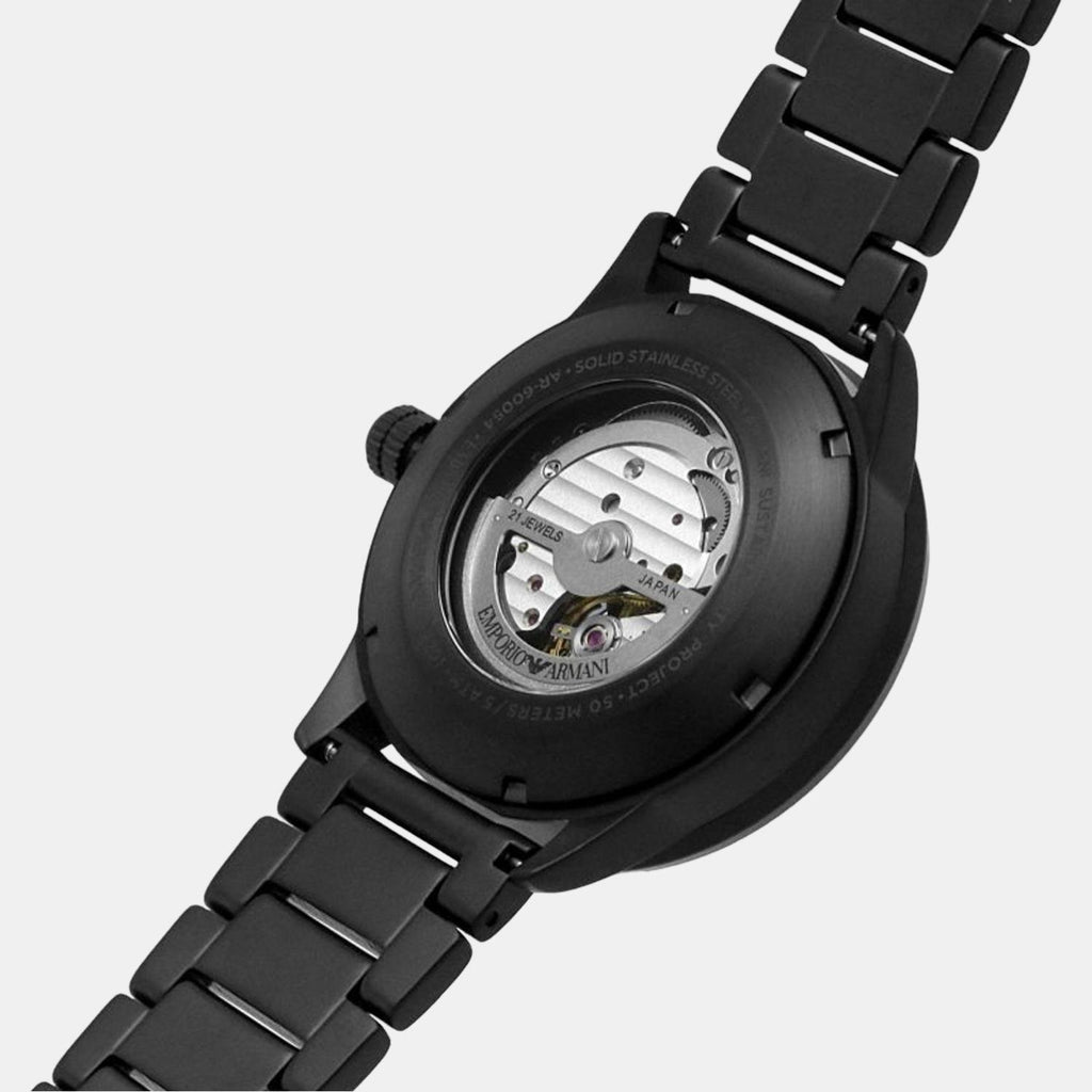 Emporio Armani 43 mm Black Automatic watch