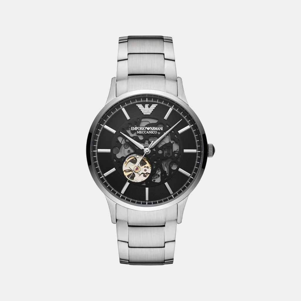 Emporio Armani Round Black Analog watch