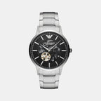 Emporio Armani Round Black Analog watch