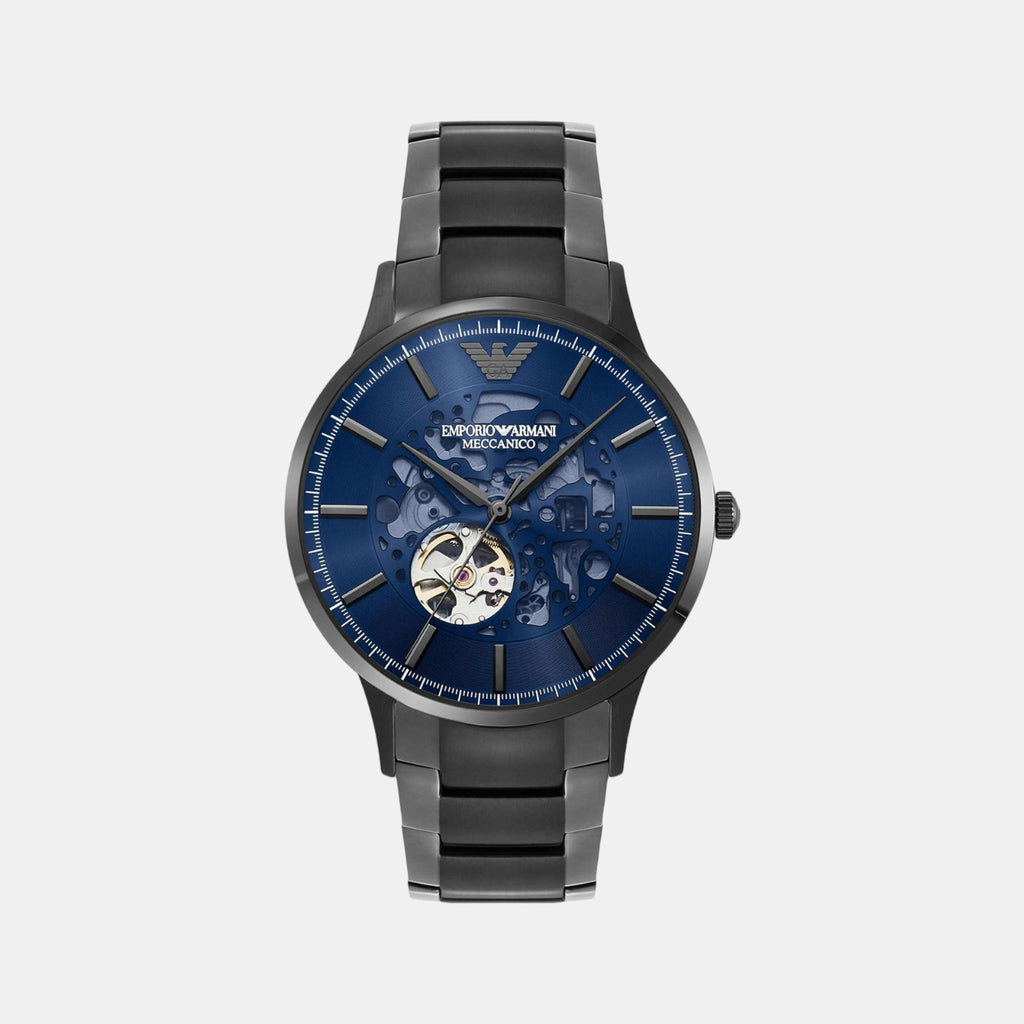 Emporio Armani Rectangular Blue Analog watch