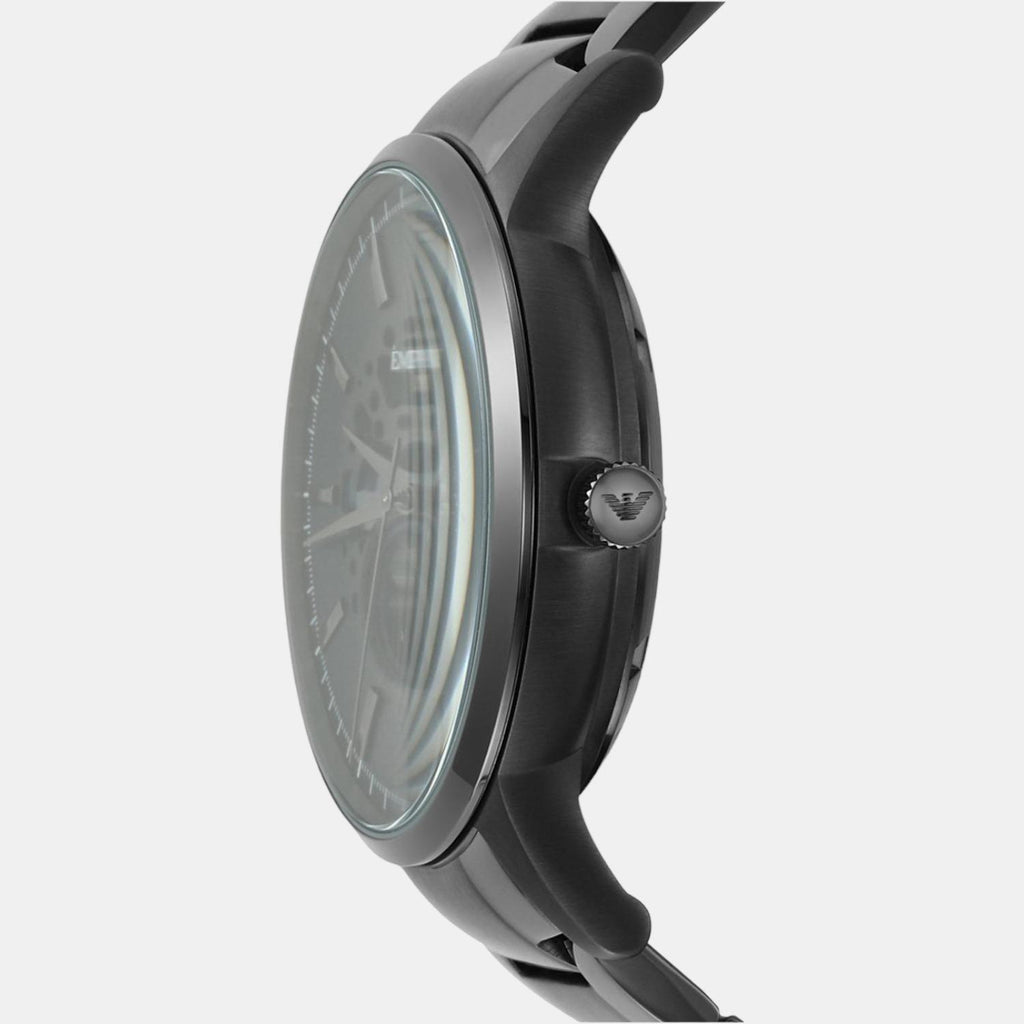 Emporio Armani Stainless Steel Rectangular watch