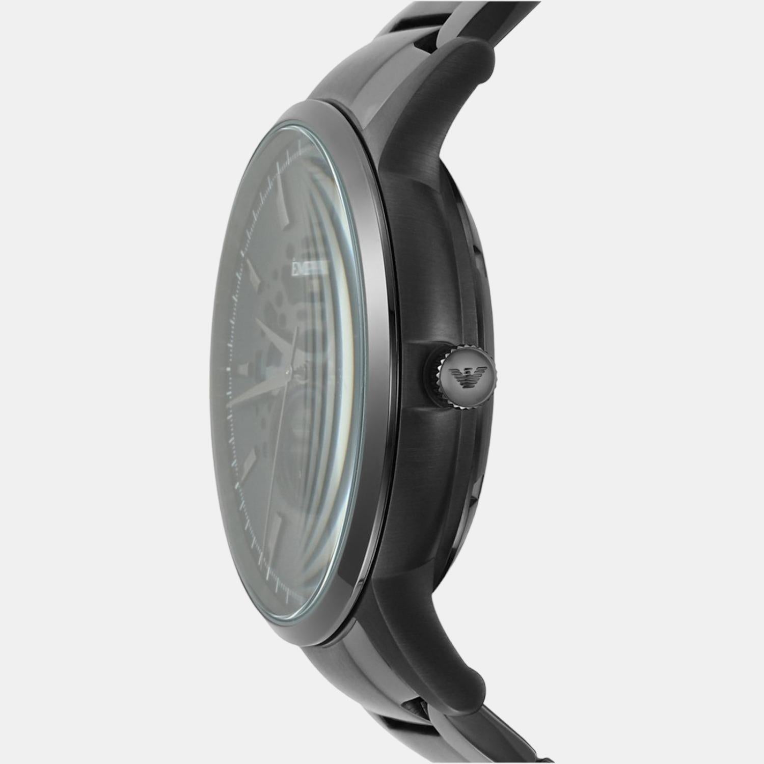 Emporio Armani Stainless Steel Rectangular watch