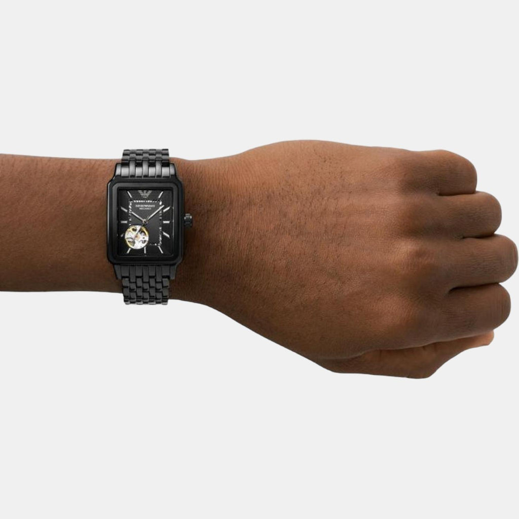 Emporio Armani Stainless Steel Square watch