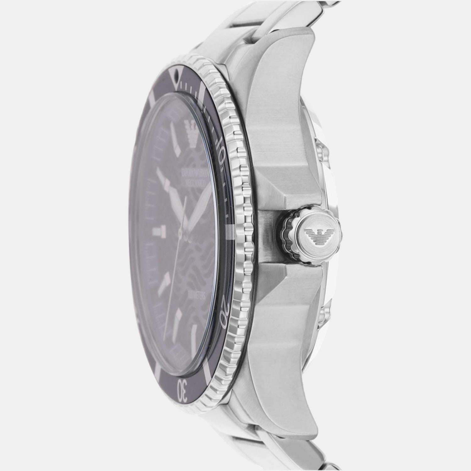 Emporio Armani Stainless Steel Round watch