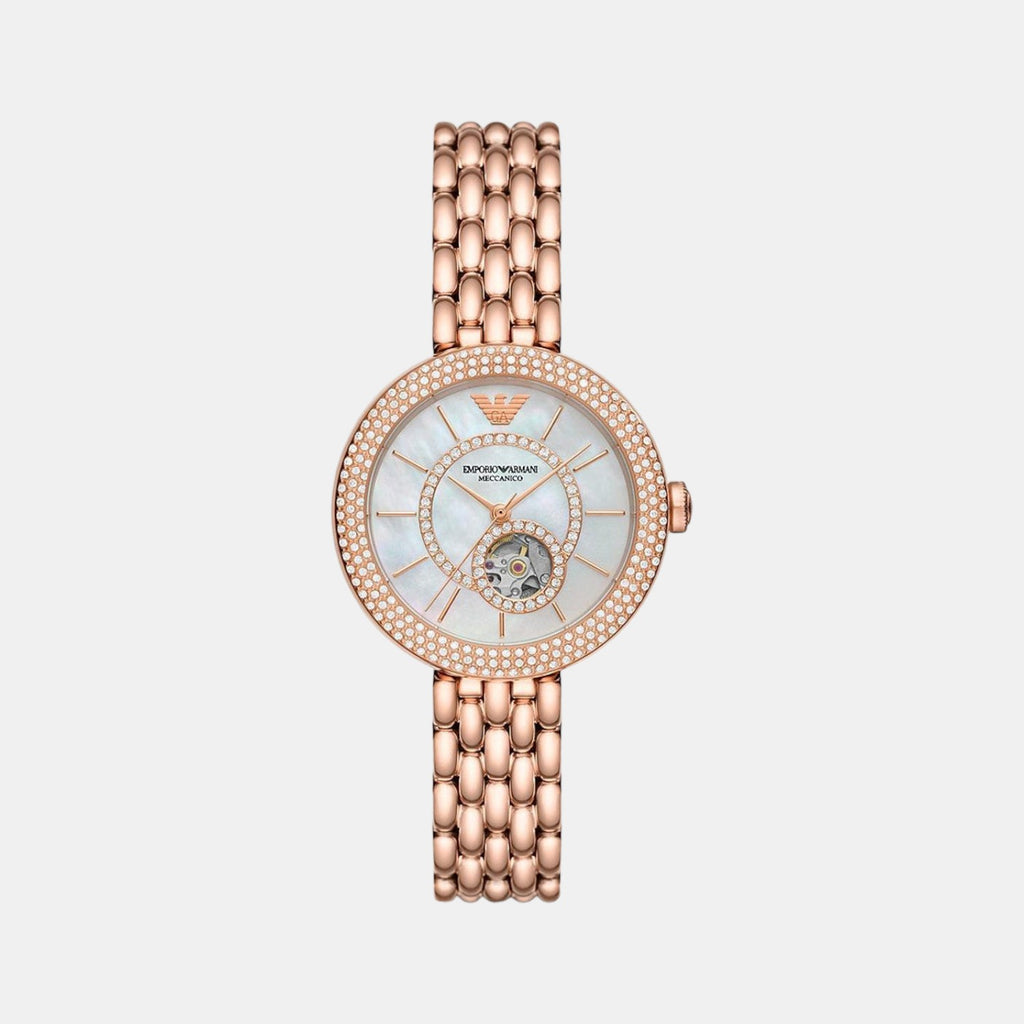 Emporio Armani Round White Analog watch