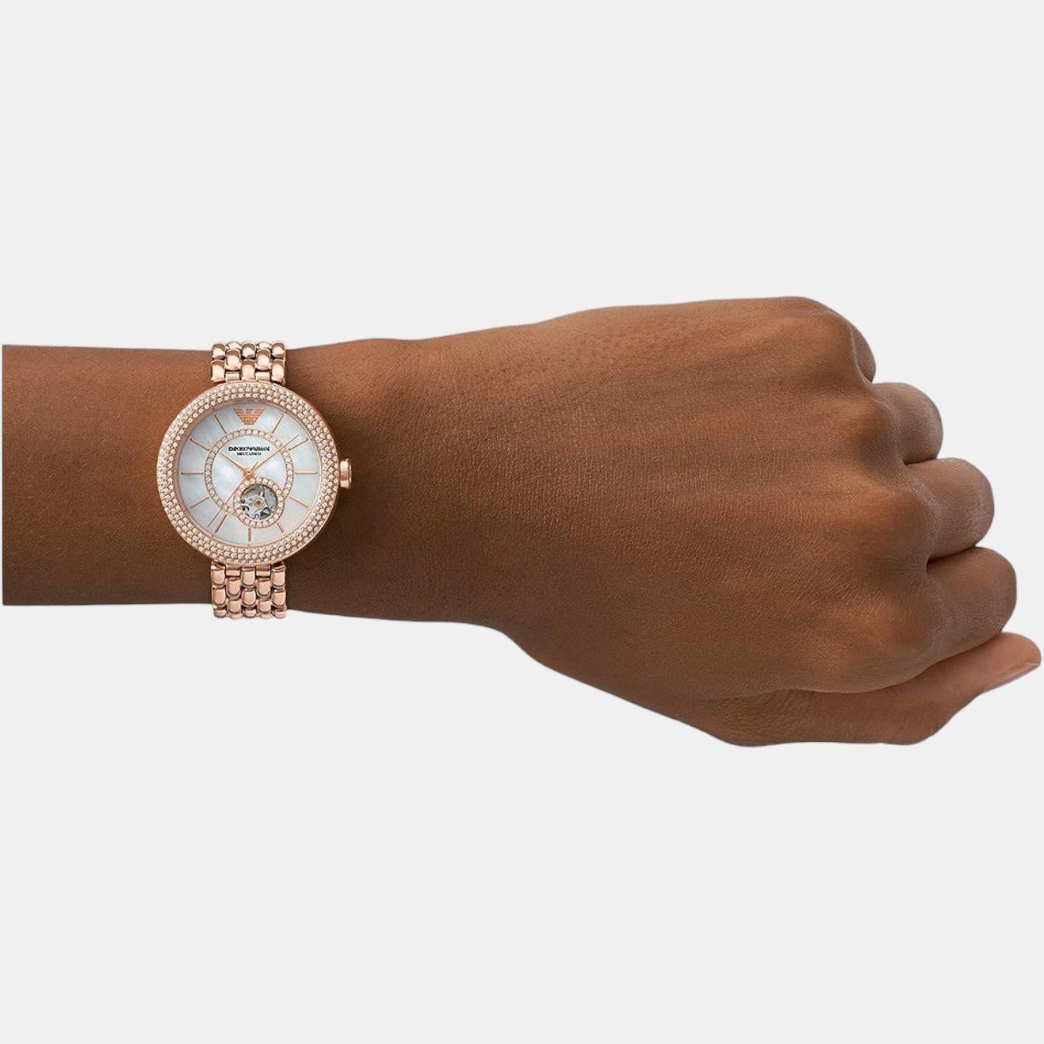 Emporio Armani Stainless Steel White watch