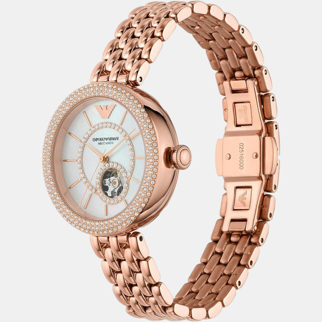 Emporio Armani Women Round White watch