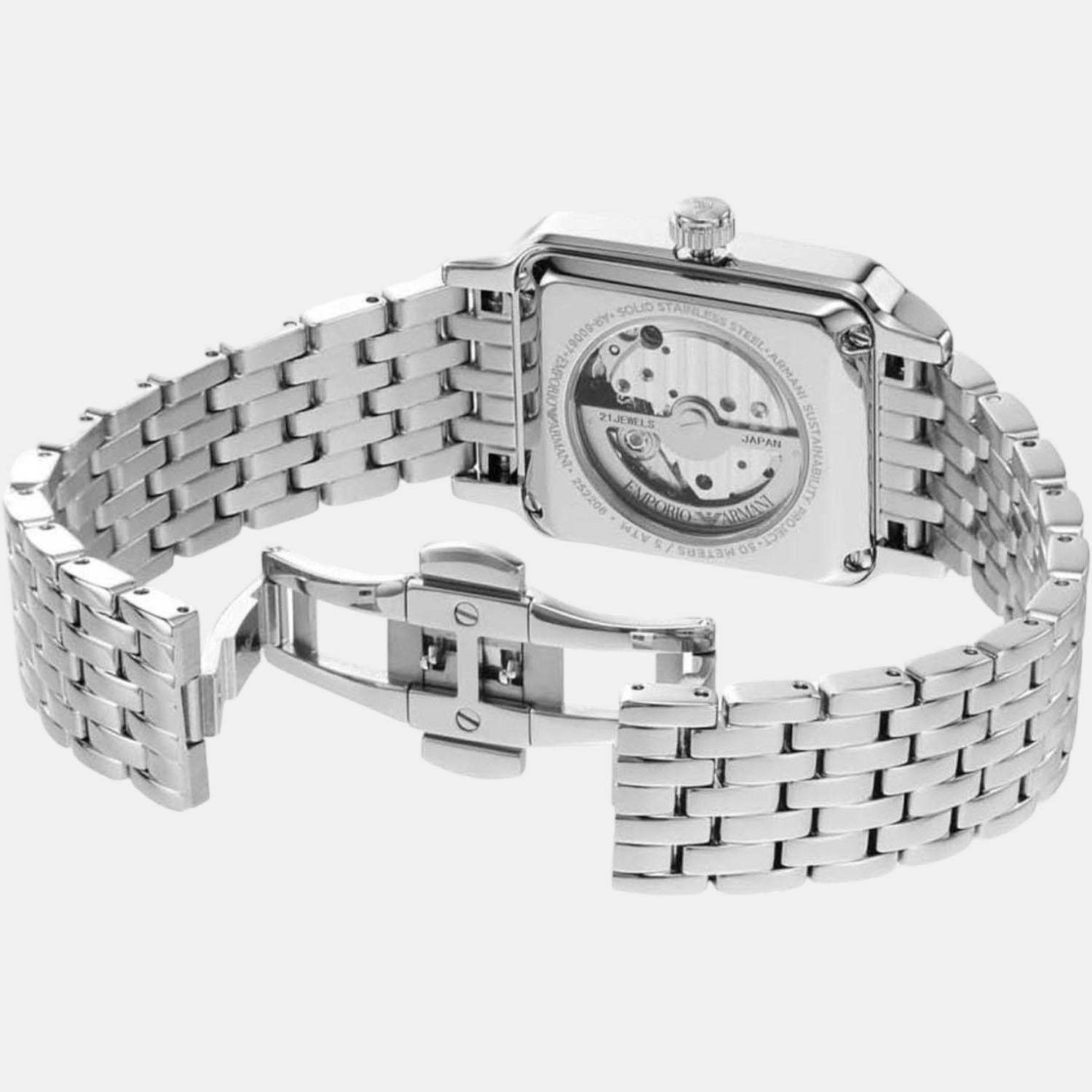 Emporio Armani Men Rectangular Green watch