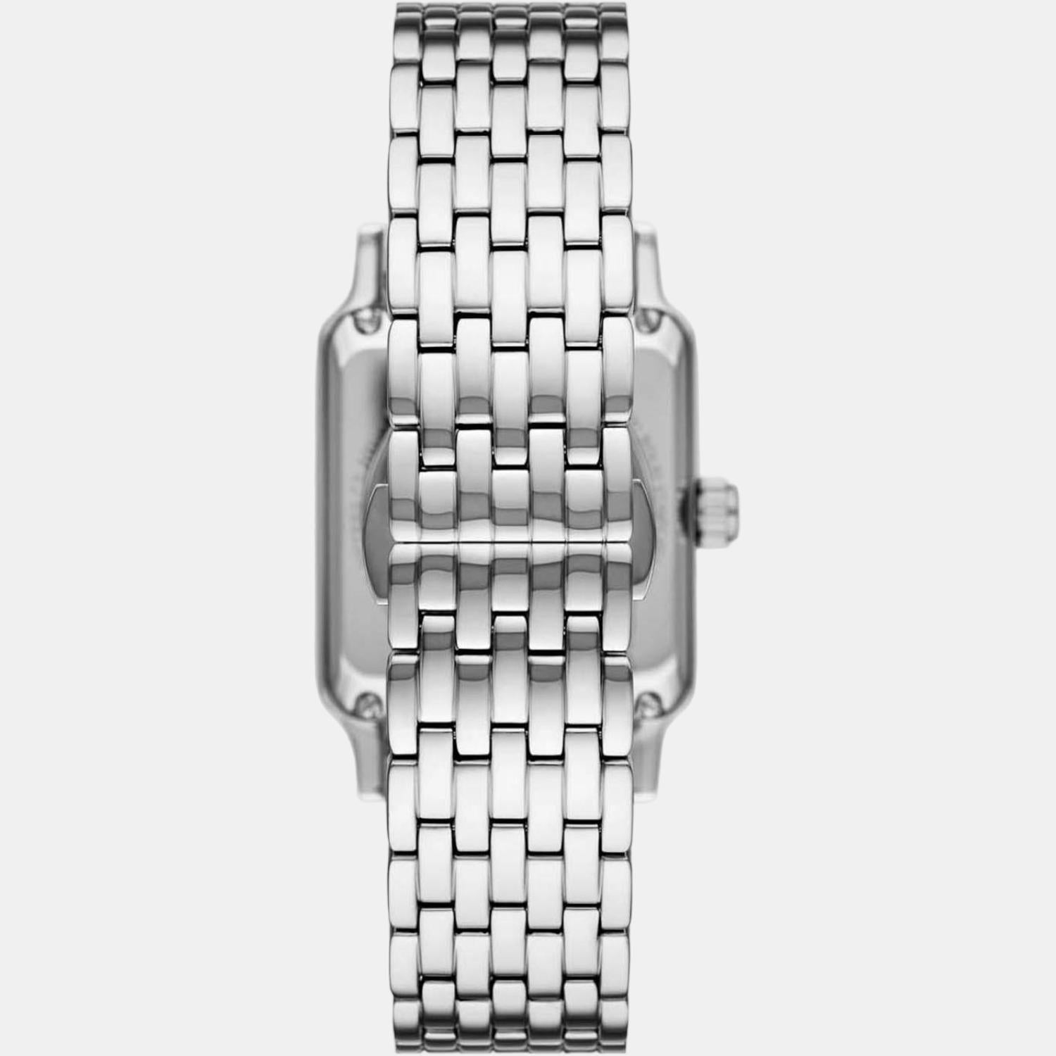 Emporio Armani Stainless Steel Rectangular watch