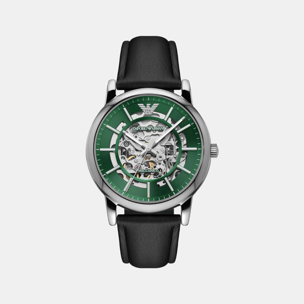 Emporio Armani Round Silver Analog watch